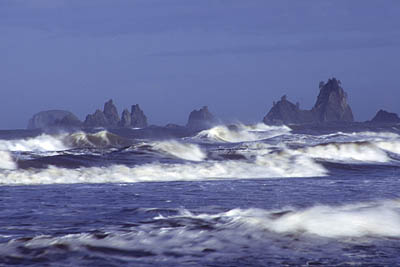 Brandung am Rialto Beach